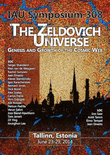 Picture: IAU Symposium 308: The Zeldovich Universe: Genesis and Growth of the Cosmic Web