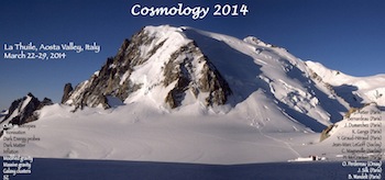 Picture: Rencontres de Moriond: Cosmology 2014