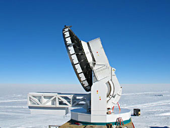 Picture: South Pole Telescope in Around the World in 80 Telescopes webcast